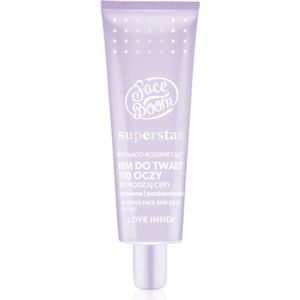 BodyBoom FaceBoom Superstar hydraterende en verhelderende gezichtscrème voor Oogcontouren 50 ml