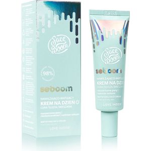 BodyBoom FaceBoom Seboom Lichte Hydraterende Dagcrème voor Gemengde en Vette Huid 50 ml