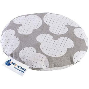 Kersenpitkussen - Warmtekussen voor Baby's - Eco - Natuur - 100% Katoen - 180g - Ronde 15cm