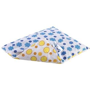 Kersenstenen kussen korrelkussen groot warmtekussen 500g rechthoek 20x25cm eco natuur 100% katoen Medi Partners warmte + koudetherapie massagetherapie (sneeuwvlok/zon)