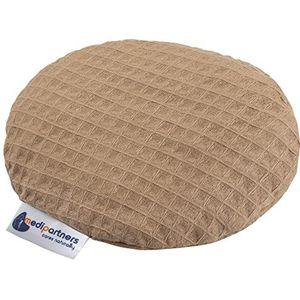 Kersenpitkussen Warmtekussen voor Baby's 180g Ronde 15cm Eco Natuur 100% Katoen Wafel Medi Partners Warmte + koude Massage therapie