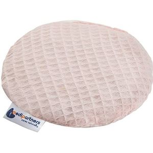 Kersenpitkussen Warmtekussen voor Baby's 180g Ronde 15cm Eco Natuur 100% Katoen Wafel Medi Partners Warmte + koude Massage therapie