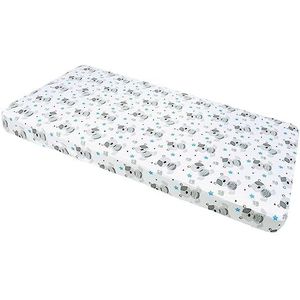 Medi Partners Hoeslaken voor een Babybedje 60x120 cm 100% Katoenen babybeddengoed kindermatras slaapzak