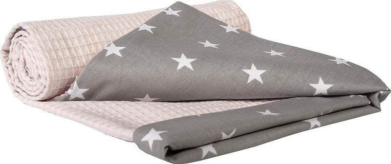 Kruipdeken - Wafel - 100% Katoen - 75x100 cm - Dubbelzijdig - Multifunctioneel - Zacht