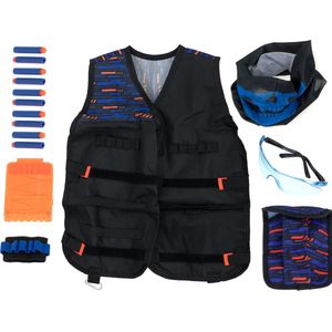 Tactisch vest voor Nerf 2 draagraket accessoires + uitrusting