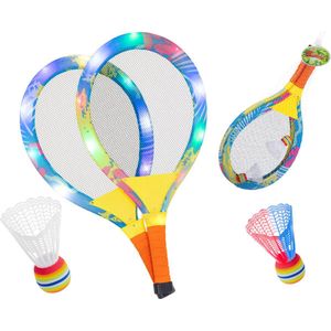 LED verlichte tennisrackets + darts