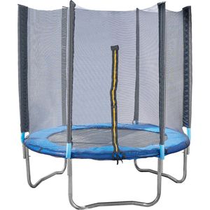 Trampoline 180 cm met Veiligheidsnet - Blauw