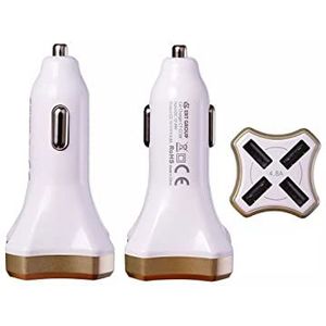 ERT GROUP. CT-CC03 sigarettenaansteker, 4,8 A, 4 x USB, autolader