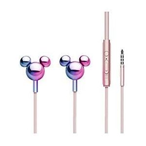 DISNEY EARPHONES WITH MIC MICKEY MIRRROR HEAD 3D