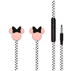 Earphones licentieproduct Mickey Mat Head 3D, zwart