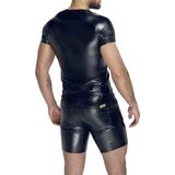 Noir Noir H.Shirt M, dames, leer, latex, erotisch ondergoed