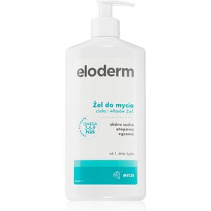 Eloderm Body & Hair Shower Gel reinigingsgel voor lichaam en haar voor Kinderen vanaf Geboorte 400 st