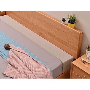 Bed Gap Filler Bed Bridge, Dicht de kloof tussen hoofdeinde en matras, lange traagschuim kussenstopper met afneembare hoes, nek- en rugontlasting