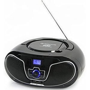 Manta BBX007 (FM, Bluetooth), Radio, Zwart