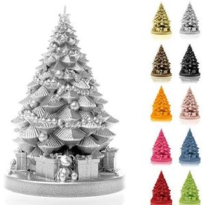 Candellana Kerstboom met geschenken kaars - kerstdecoratie - kerstartikelen - decoratieve kaars - kerstkaarsen - kerstcadeau - handgemaakte geschenken