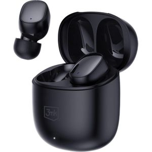 3MK - FlowBuds - Koptelefoon - Zwart - Draadloos - Bluetooth 5.3