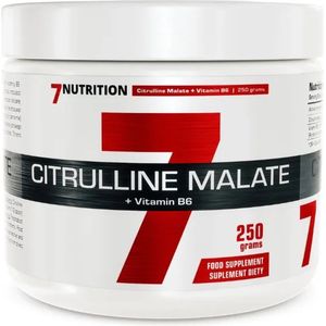 7Nutrition Citrulline Malaat + Vitamine B6 - 250 g
