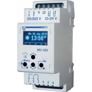 Novatek Tijdrelais 24-265V REV-303 1 st.