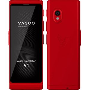 Vasco - Translator V4 - Pocket Vertaaltoestel - Ruby Red