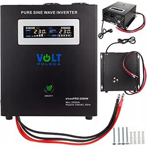 Volt Polska Zasilacz Awaryjny Sinus Pro 2000 W (2000 VA, 1800 W), UPS