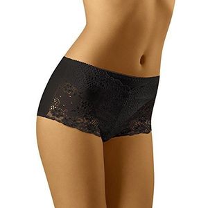 Wolbar Elegante damesboxershorts WB54, zwart, M