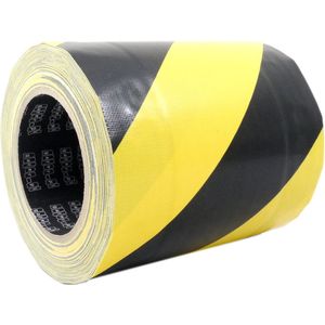 Gafer.pl Cable Cover Tape 150mm x 25m Zwart / Geel