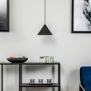 Nowodvorski Lighting Hanglamp Zenith S met metalen kap in zwart
