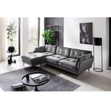 Trends by HG Ecksofa »Amira L-Form«, mit Strasssteinen und goldfarben Applikationen