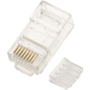Extralink Plug RJ45 CAT6 UTP 8P8C unshielded
