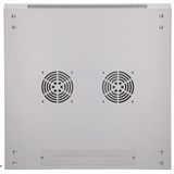 Extralink - 12U 600x600 - Serverkast - Grijs - Wandmontage