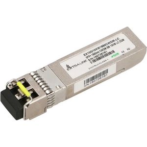 Extralink EX.13698 netwerk transceiver module Glasvezel SFP+ 1550 nm, Zendontvangers, Zilver