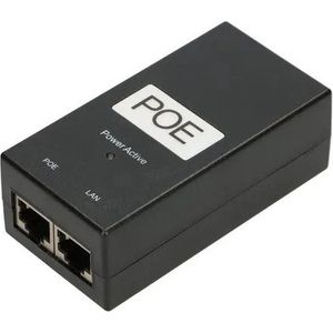 Extralink EX.14169 voedingsadapter/omvormer Indoor Zwart (24 W), PoE-injector