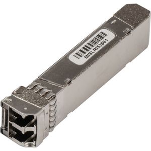 MikroTik S-C53DLC40D Netwerk Transceiver Module Glasvezel Optiek 1250 Mbit/s SFP 1530 nm, Zendontvangers, Zilver