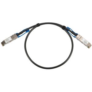 Extralink QSFP28 DAC-KABEL 30AWG PASSIEVE netwerk transceiver module Glasvezel, Zendontvangers, Zwart
