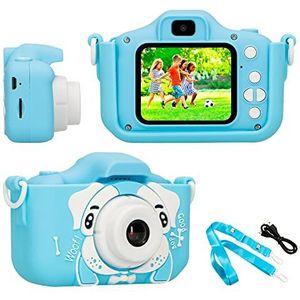 Extralink Kids Camera H28 Dual blauw | digitaal Camera | 1080P 30fps, 2.0 inch display