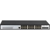 Extralink Managed switch PoE Chiron Pro 24XRJ45 1000Mb/s PoE, 4xSFP+ L3, 370W