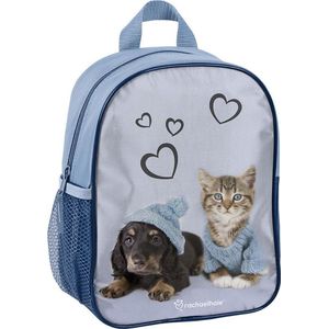 Rachael Hale - Pup en Kitten - Rugzak - 28 cm - Blauw