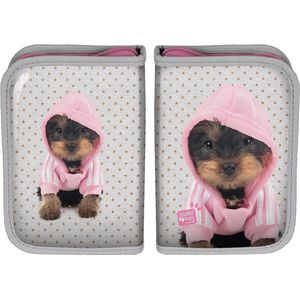 Studio Pets Gevuld etui Hooded puppy - 19.5 x 13 x 3.5 cm - Polyester