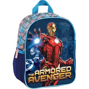 Marvel Avengers Peuterrugzak Armored 3D - 28 x 22 x 10 cm - Polyester