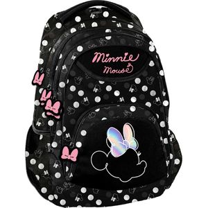 Disney Minnie Mouse Rugzak, Dots - 39 x 29 x 16 cm - Polyester - 39x29x16 - Zwart