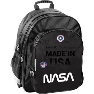 Paso - Rugzak / schoolrugzak - 38x29x16 cm - Zwart