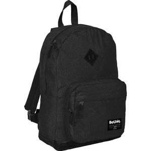 PASO PPG22-229, BeUniq Casual School Backpack, Grey, grey, 42 x 28 x 12 cm, Designer