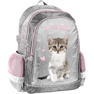 Animal Pictures Rugzak Sweet Kitty - 41 x 30 x 18 cm - Polyester - 41x30x18 - Grijs