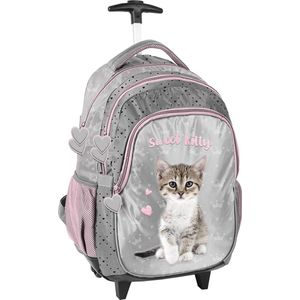 Animal Pictures Trolley Rugzak, Kitten - 45x 31 x 24 cm - Polyester