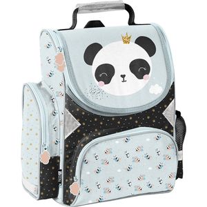 PASO Panda Bear School Backpack, Mint, M, Mint, M
