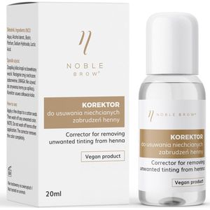 Henna Brow Corrector | Noble Henna Brows | Henna verwijderaar 20ml