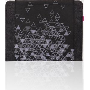 Bertoni - Laptophoes/Tas voor Notebookhoes - Notebooktas vilten tas vilten tas 11"" Driehoek