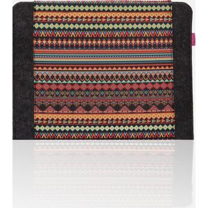 Bertoni - Laptophoes Tas voor notebooktas vilten tas 15"" Aztec