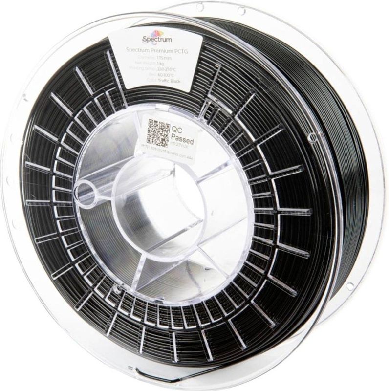 Spectrum - PCTG Filament - Traffic Black - 1.75 mm - 1000 g