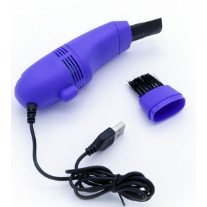USB stofzuiger - Toetsenbord cleaner / Schoonmaakset voor kruimels en stof - Computer / PC / Laptop  Kruimeldief - Mini stofzuiger - Blauw